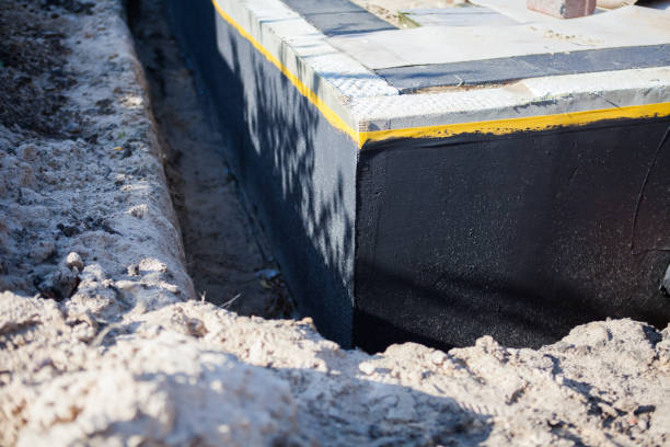 Residential Foundation Crack Repair installation at a West Orange, NJ home by SJ Waterproofing Pros
